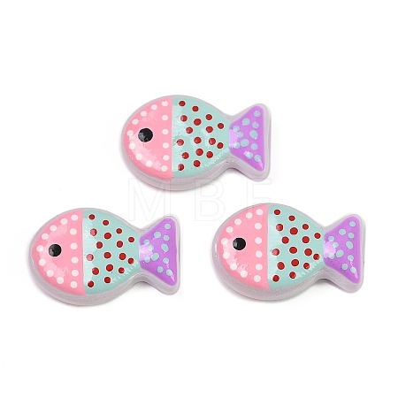 Baking Paint Glass Beads LAMP-F036-02A-1