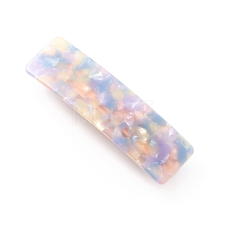 Cellulose Acetate(Resin) Hair Barrette X-PHAR-F012-02F-1