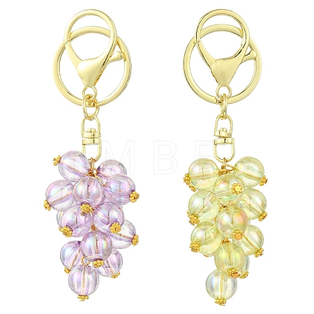 2Pcs Acrylic Keychains KEYC-YW00271-1