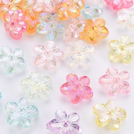 Transparent Acrylic Beads X-TACR-S154-45C-1