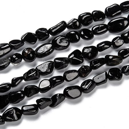 Natural Tourmaline Beads Strands G-G018-53-1
