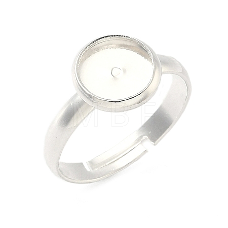 Adjustable Brass Pad Ring Setting KK-K414-08S-1