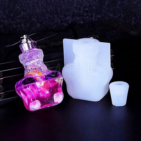 DIY Wishing Bottle Silicone Molds DIY-M049-01B-1