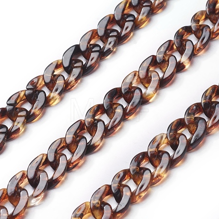 Acrylic Curb Chains SACR-P065-R10-1