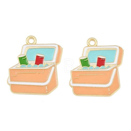 Alloy Enamel Pendants AL-CBA6AEB-01G-02-1