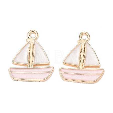 Alloy Enamel Pendants AL-CBAE435-15G-04-1