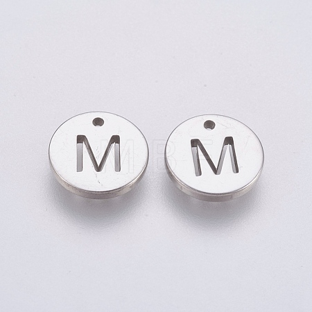 Non-Tarnish 304 Stainless Steel Charms X-STAS-P212-15P-08-1