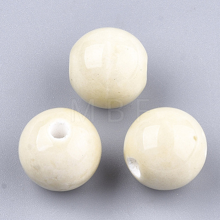 Handmade Porcelain Beads X-PORC-S499-02V-1