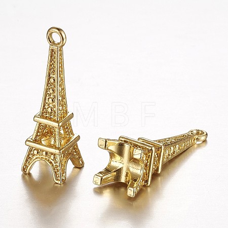 Brass Pendants X-KK-N0108-07G-RS-1