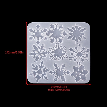 Food Grade DIY Silicone Pendant Molds PW-WG51870-04-1