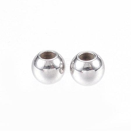 Tarnish Resistant 304 Stainless Steel Spacer Beads STAS-D448-071P-1