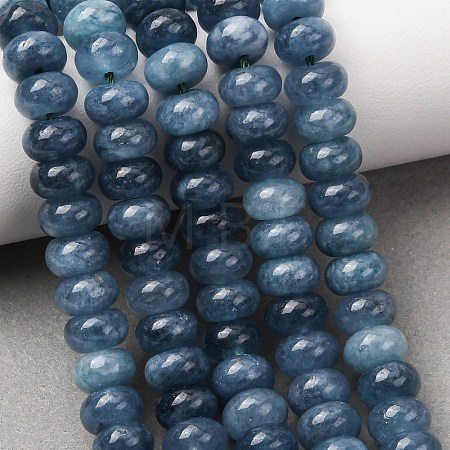 Natural White Jade Beads Strands G-E507-01-10-1