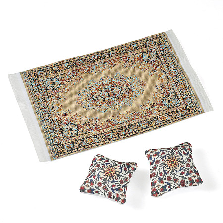 Turkish Style Mini Nylon Carpets AJEW-TA0003-66C-1