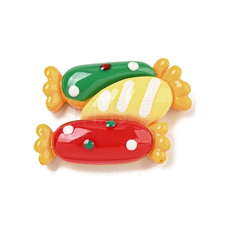 Christmas Theme Opaque Resin Decoden Cabochons CRES-B022-05D-1