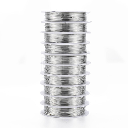 Round Copper Jewelry Wire CWIR-S002-0.4mm-01-1