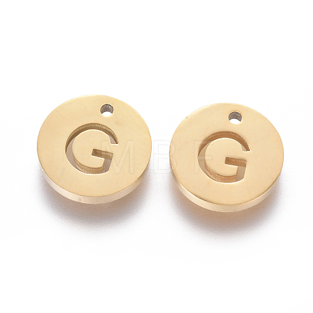 304 Stainless Steel Charms STAS-F227-11G-G-1