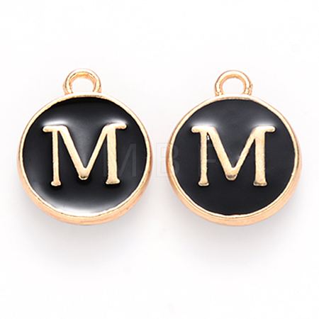 Golden Plated Alloy Charms ENAM-S118-02M-1