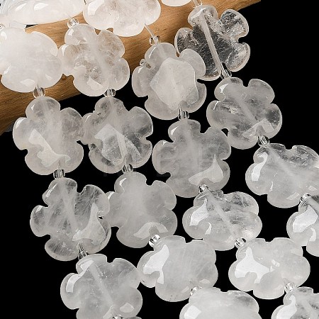 Natural Quartz Crystal Beads Strands G-L241A-20-1