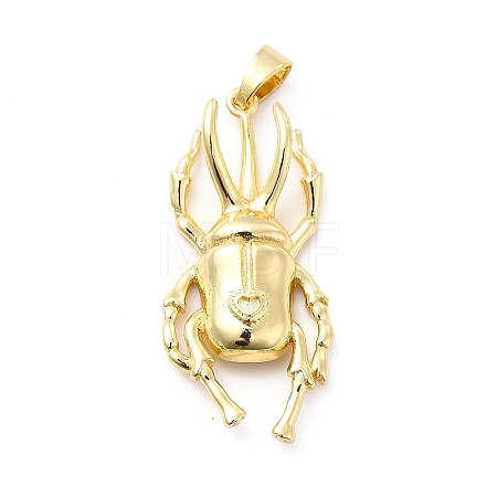 Rack Plating Brass Pendants KK-E067-01G-1
