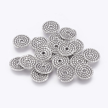Tibetan Style Spacer Beads X-TIBEB-6098-AS-LF-1