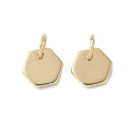 Brass Pendants KK-F892-40G-1