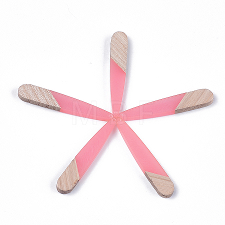 Resin & Wood Pendants X-RESI-S358-40F-1