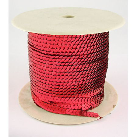 Plastic Paillette/Sequins Chain Rolls BS03Y-1