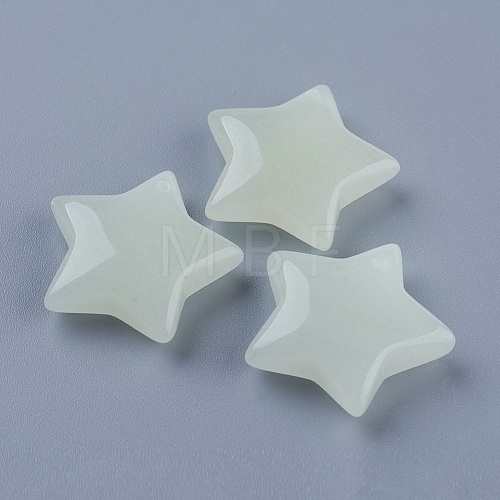 Synthetic Luminous Stone Pendants G-P359-06A-1