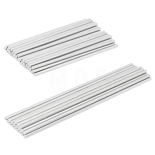 60Pcs 2 Styles 304 Stainless Steel Rods STAS-BC0003-68-1