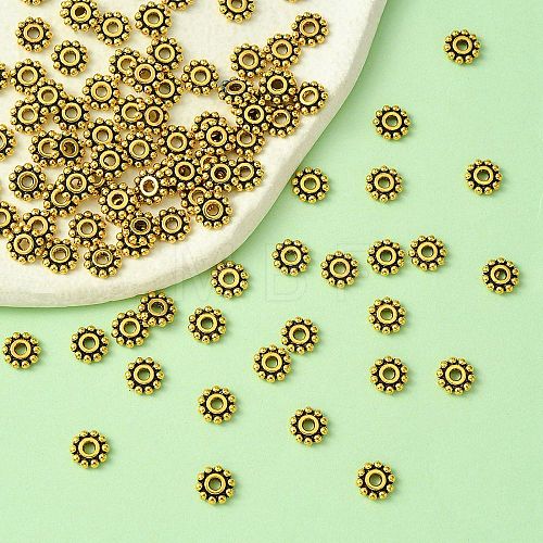 Tibetan Style Alloy Spacer Beads PALLOY-YW0001-84AG-1