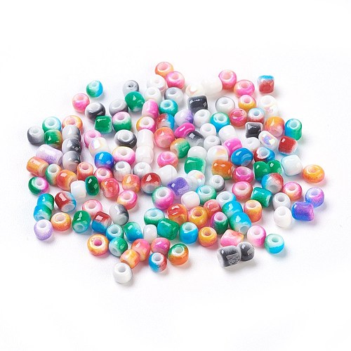Round Glass Seed Beads SEED-F003-M-1