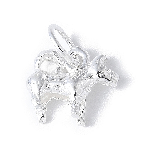 925 Sterling Silver 3D Chinese Zodiac Charms STER-P066-01S-11-1