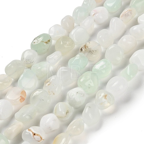 Natural Yellow Opal Beads Strands G-P497-01E-02B-1