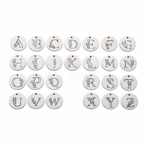 Non-Tarnish 304 Stainless Steel Charms STAS-T059-26P-1