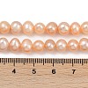 Natural Cultured Freshwater Pearl Beads Strands PEAR-I007-07Y-01B-5