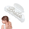 Acrylic Claw Hair Clips OHAR-WH0001-26-1