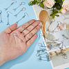 60Pcs Iron & 304 Stainless Steel Earring Findings EJEW-HS00012-3