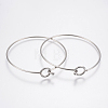 Tarnish Resistant 304 Stainless Steel Expandable Bangle Making LS-STAS-F148-01P-1