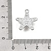 UV Plating Alloy Crystal Rhinestone Pendants RB-CBAD37D-32P-3