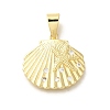 Rack Plating Brass with Cubic Zirconia Pendants KK-Z086-50G-1