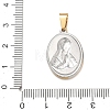 Religion 304 Stainless Steel Pendants STAS-H264-13D-ASG-3