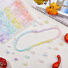 SUPERFINDINGS Transparent Acrylic Beads OACR-FH0001-054-5