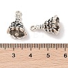 Tibetan Style Alloy Pendants TIBEP-GC101-AS-RS-3