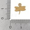 Ion Plating(IP) 304 Stainless Steel Charms STAS-U019-30G-3