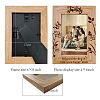 Natural Wood Photo Frames DIY-WH0247-003-2