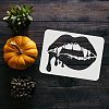 Plastic Reusable Drawing Painting Stencils Templates DIY-WH0202-336-3