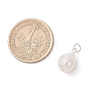 Natural Keshi Pearl Pendants PALLOY-JF04811-02-2