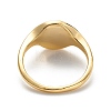 Brass Signet Ring for Women RJEW-E058-01G-03-2