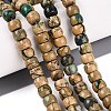 Natural Verdite Stone Beads Strands G-Q616-02A-05-1