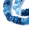 Dyed Natural Quartz Beads Strands G-N359-16A-03-4